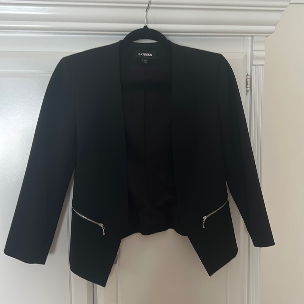 Express black blazer
